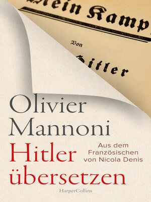 cover image of Hitler übersetzen